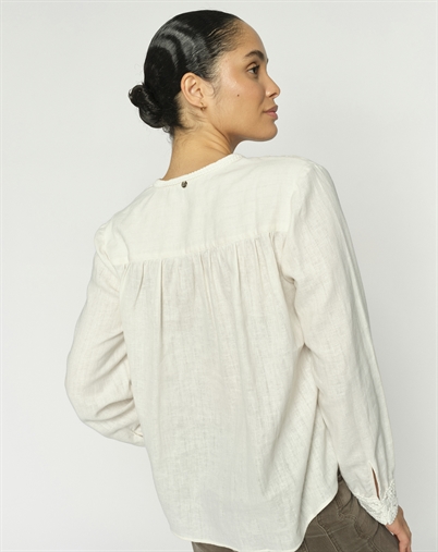 Mos Mosh - MMEvanda Bluse - Ecru